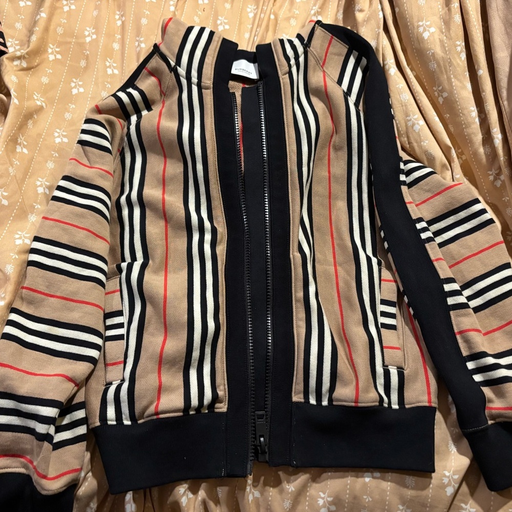 Striped Zip-Up Jacket